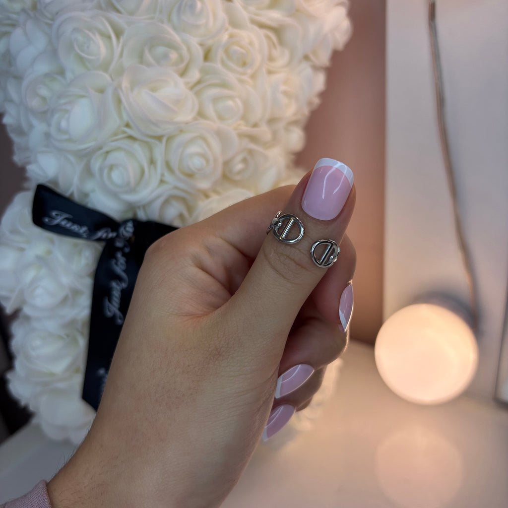 Bague ajustable maille marine ALMA - Acier inoxydable