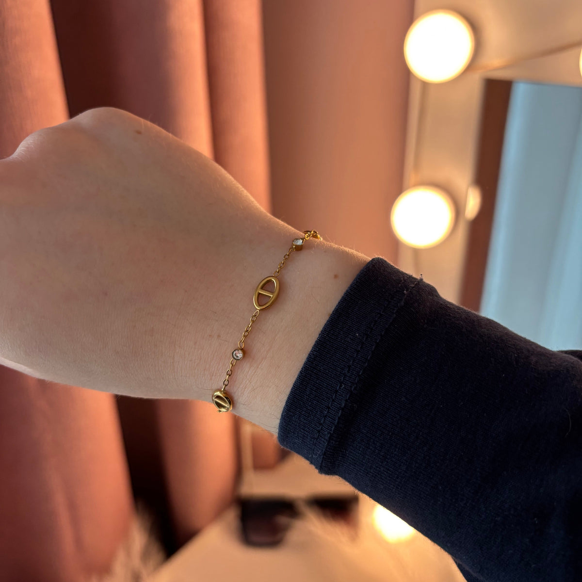 Bracelet maille marine JENN