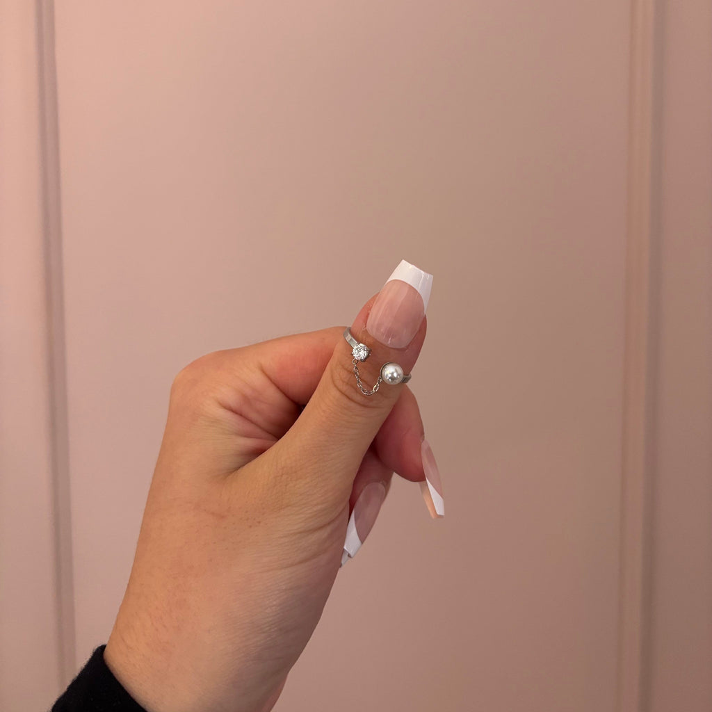 Bague argenté ADELINA