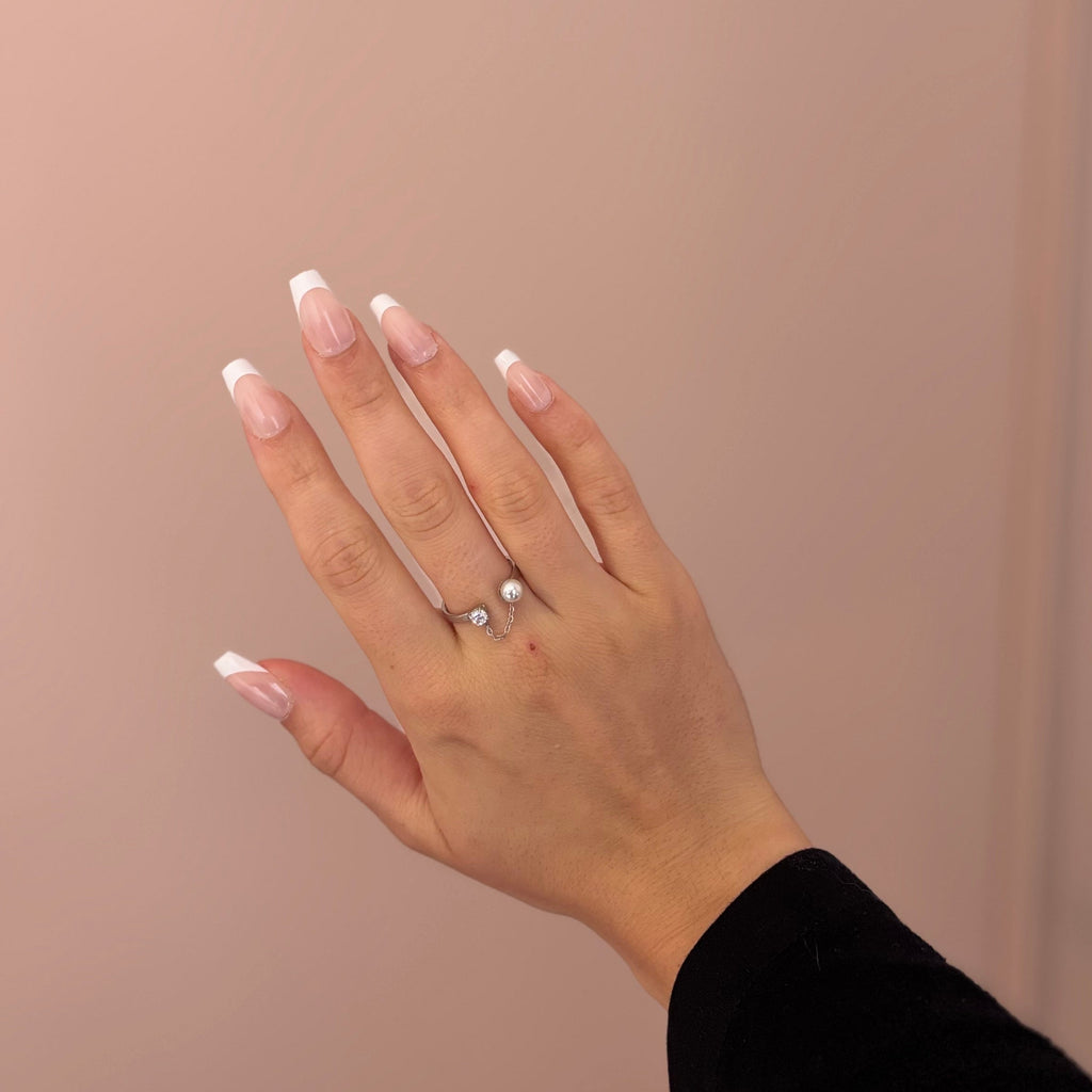 Bague argenté ADELINA