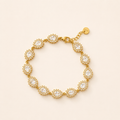 Bracelet doré diamants ALEYNA