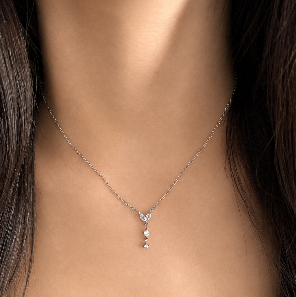 Collier argenté RIM